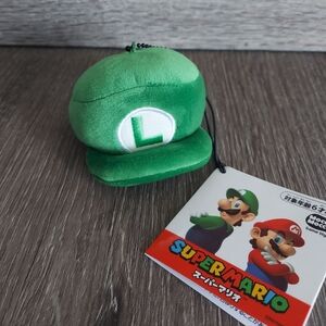 Nintendo Super Mario 4" Luigi Plush Green Hat Club Mocchi Mocchi